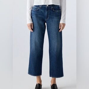 NWT AMO Billie Dark Blue Straight Leg Women Jeans sz 26